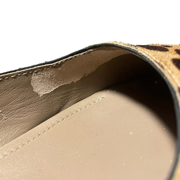 Ecco Calf Hair Leopard Flats - Picture 2 of 3